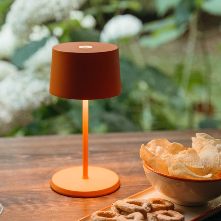 Produktbild Zafferano Olivia mini tischleuchte - Arancio