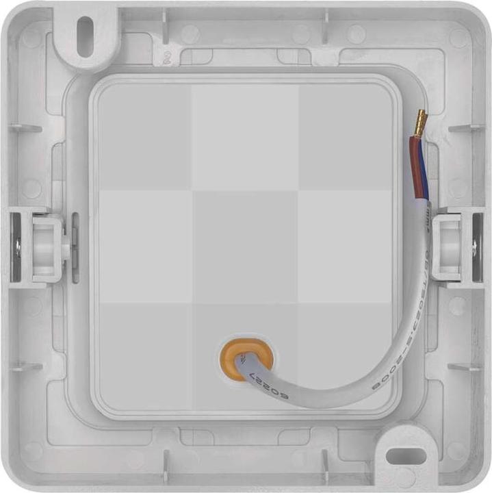 Actual product image Emos Surface-mounted LED light RUBIC, square, white, 9W, neutral white (900 lm)