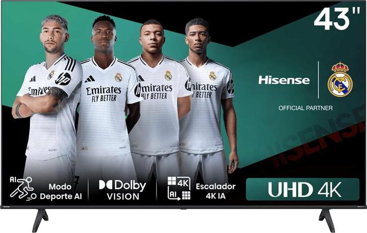 Image du produit Hisense TV 43E6NT (108 cm (43 pouces), noir, UltraHD/4K, HDR, triple tuner) (43", LED, 4K)