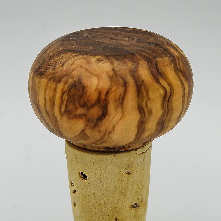 Immagine prodotto Natura Punto Palla di legno d'ulivo per tappi di bottiglia, 5 x 4cm