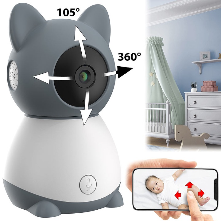 Immagine prodotto 7links Baby monitor (Video e audio, 5 m)