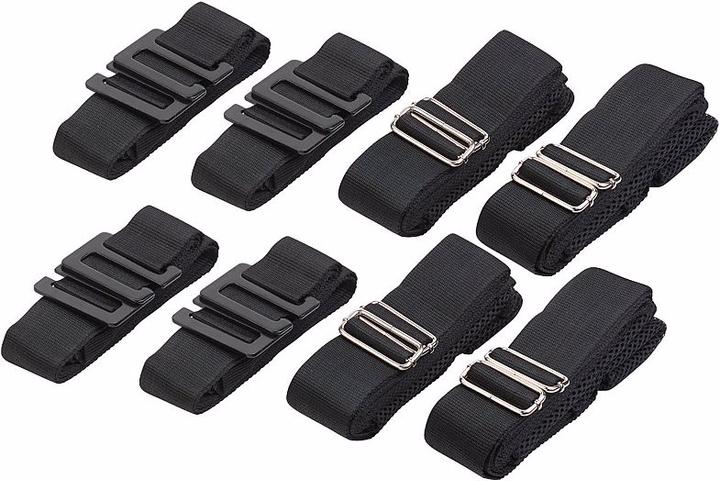 Produktbild AGT 2er-Set Doppel-Tragegurte für 2 Personen, belastbar bis 360 kg, Tasche