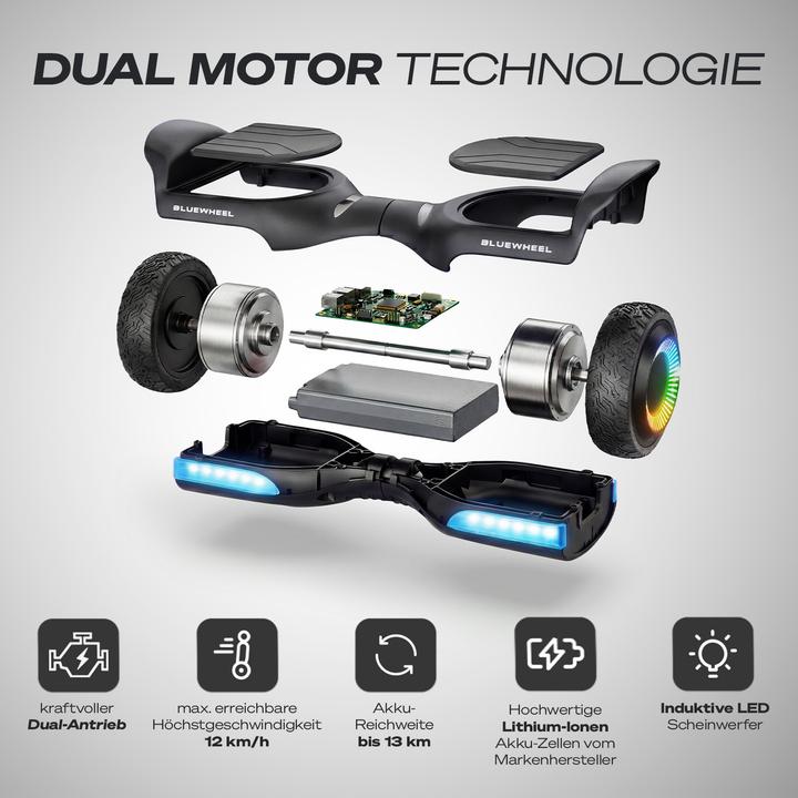 Image du produit Bluewheel Premium Hoverboard HX720 Hoverboard (12 km/h, 500 W)