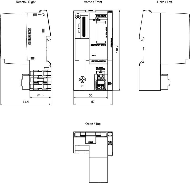 Produktbild Siemens SIMATIC ET 200SP