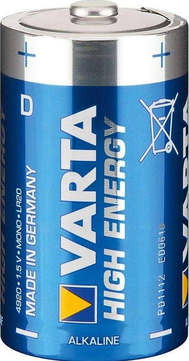 Image du produit Varta pouvoir de longue durée (4 pcs, D, 16500 mAh)