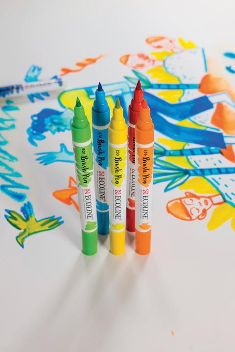 Image du produit Talens Ecoline Brush Pen (Sépia, 1 x)