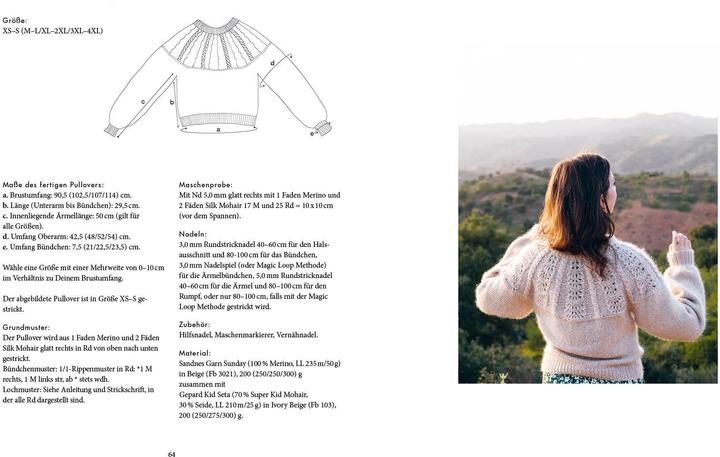 Actual product image Knit this! - Das Wohlfühl-Strickbuch (German, Judith Kutscher, Veronika Lindberg, 2023)