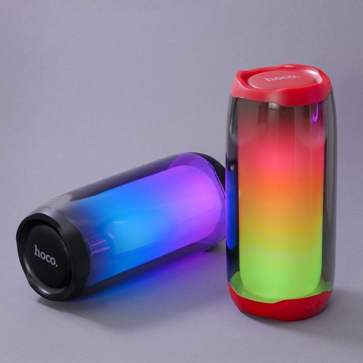 Produktbild Hoco - Wireless Speaker Pulsating (HC8) - with LED Light, Bluetooth 5.0, 10W - White (4 h)
