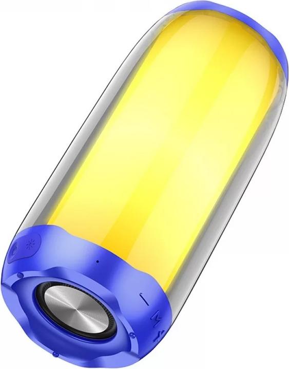 Produktbild Hoco - Wireless Speaker Pulsating (HC8) - with LED Light, Bluetooth 5.0, 10W - Blue (4 h)