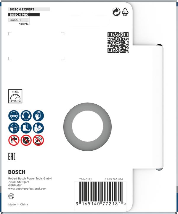 Immagine prodotto Bosch Professional Zubehör Rotella PRO Multi Material, 5 x 125 x 22,23 mm