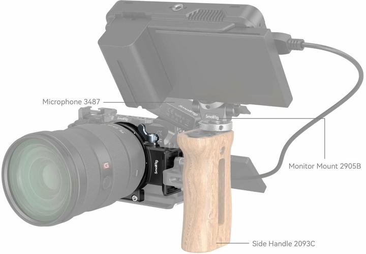 Image du produit SmallRig 4424 Plaque de montage horizontal à vertical pour Sony Alpha 7C II / Alpha 7CR