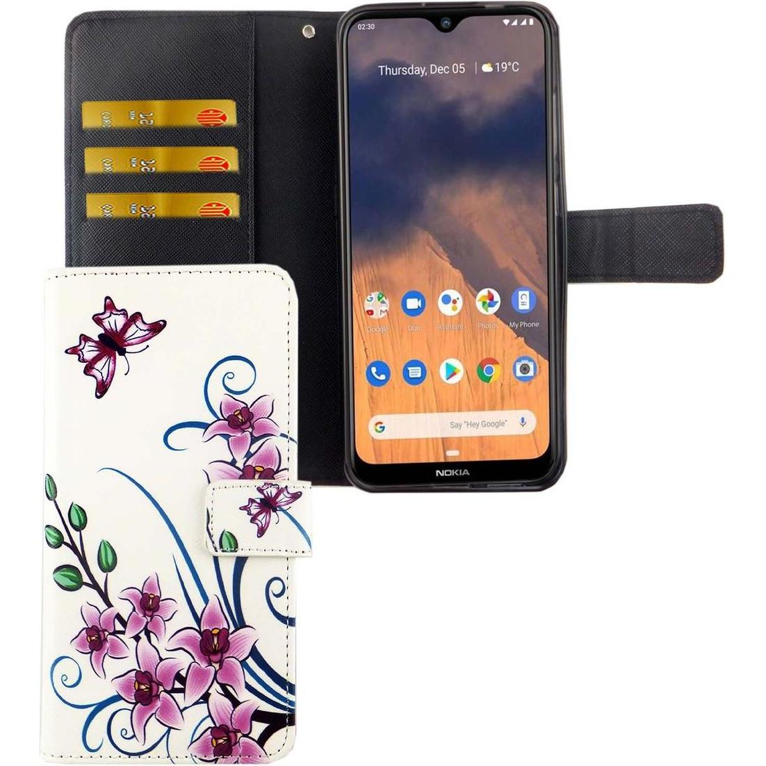 Thumbnail - König Design Hülle Handy Schutz für Nokia 2.3 Case Cover Tasche Wallet Etui Handyhülle Bumper (Nokia 2.3), Smartphone Hü...
