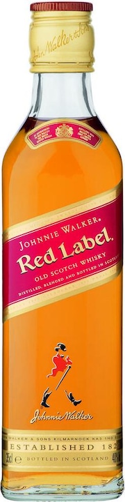 Image du produit Johnnie Walker Label rouge (Whisky mélangé, Scotch Whisky, 1 x 35 cl)