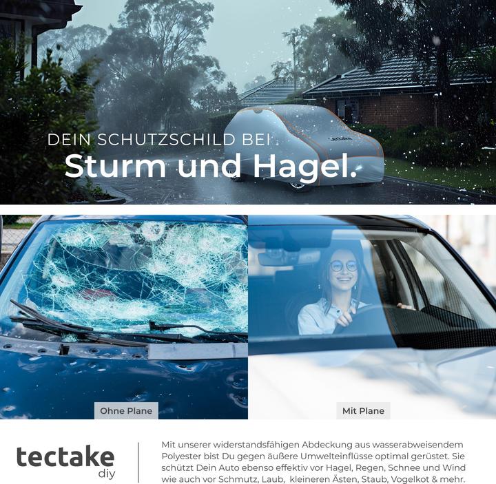 Image du produit tectake Bâche de voiture anti-grêle