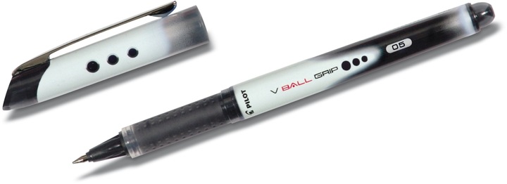 Actual product image Pilot Rollerball V-BALL Grip 5, black (Black, 1 x)