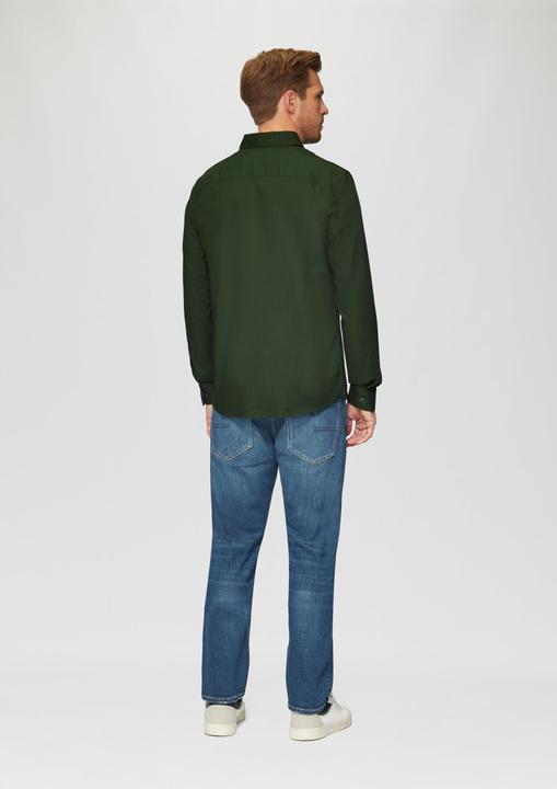 Actual product image S.Oliver Hemd Slim Fit: Strukturiertes Hemd mit Kentkragen (XXL)