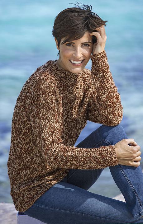 Produktbild Anna Larssen Grobstrick-Pullover (40)