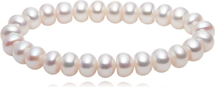 Immagine prodotto Leyda Bracciale con perline (19 cm, Pietra colorata)