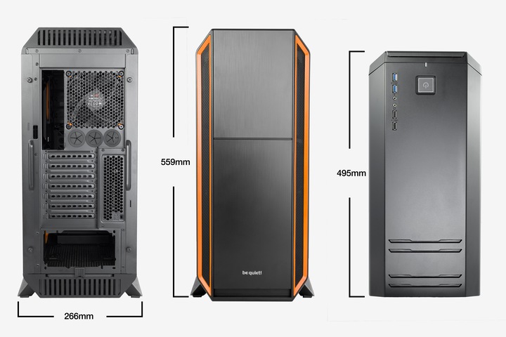 Produktbild be quiet! Silent Base 800 Window (ATX, mATX, Mini-ITX)
