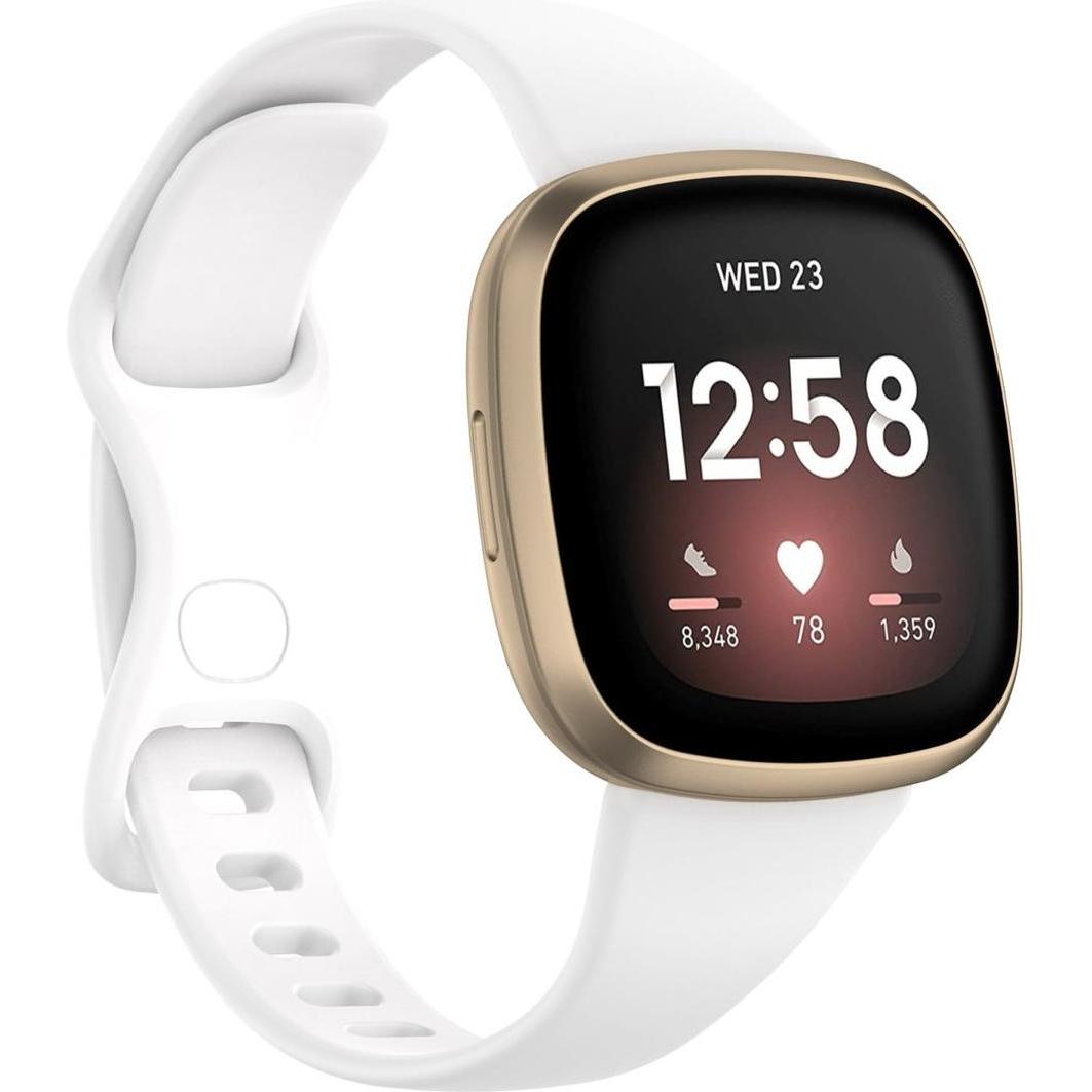 König Design Sport Ersatz Armband für Fitbit Versa 3 Silikon Band Loop Uhrenarmband Large Neu (Versa 3), Uhrenarmband, W...