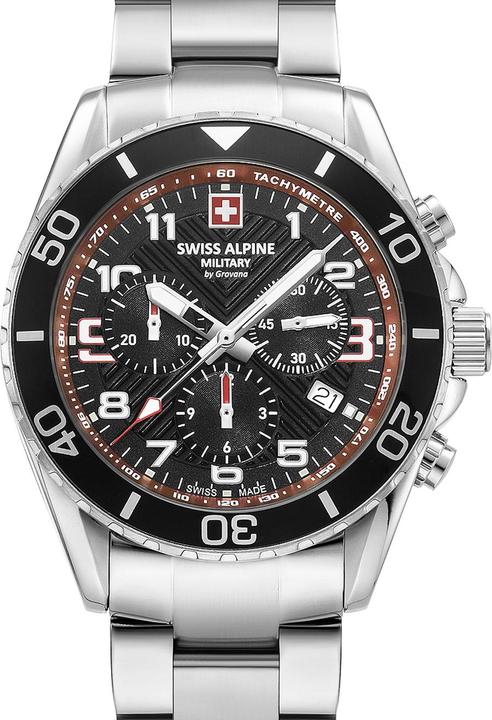 Produktbild Swiss Alpine Military 7029.9136 Raptor Chronograph 42mm 10ATM (Chronograph, 42 mm)