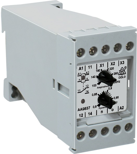 Actual product image Dold Frequency monitoring relay AC50/60HZ230V AA9837.11 40