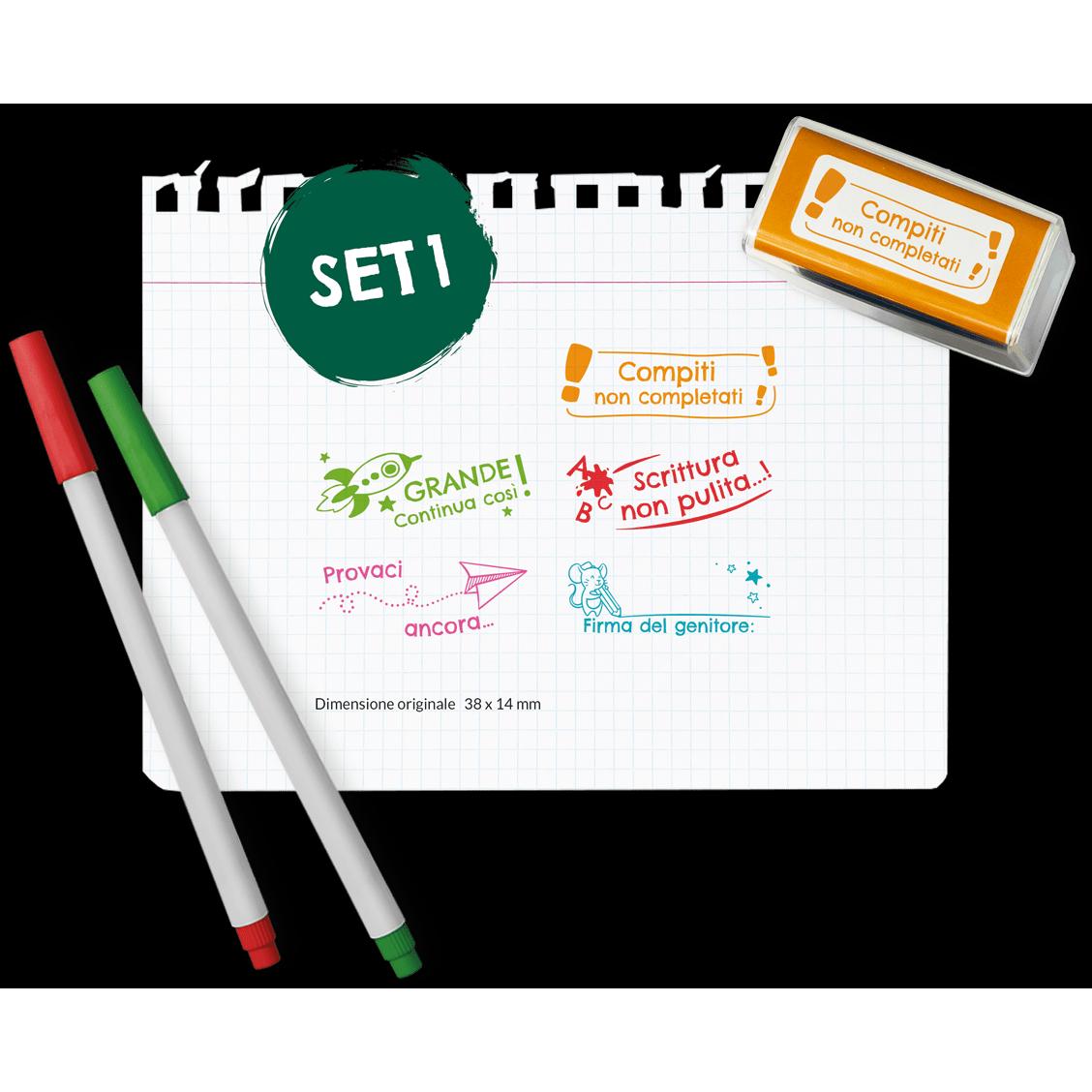 Colop, Stempel, Nio School Textstempel