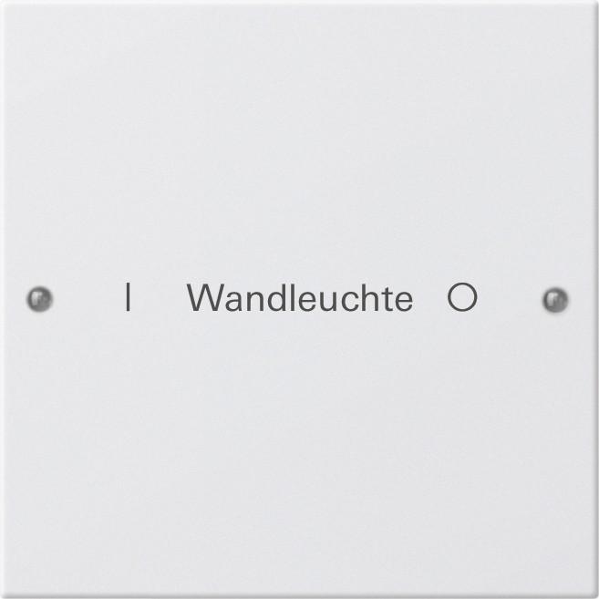 Pure white silk matt (lacquered)