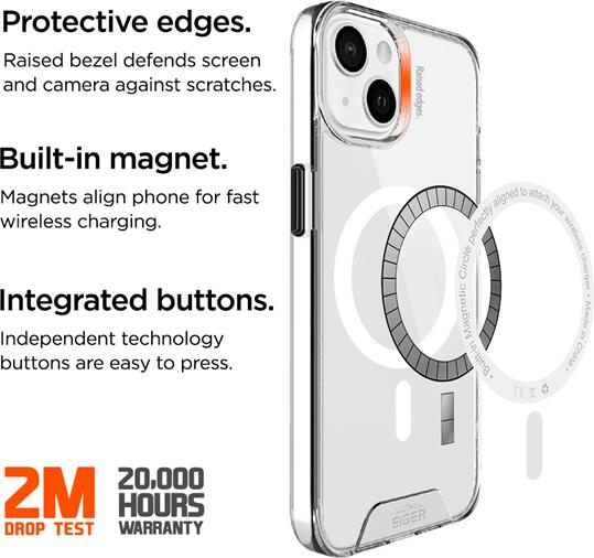 Immagine prodotto Eiger Glacier MagSafe Case (Apple iPhone 15)