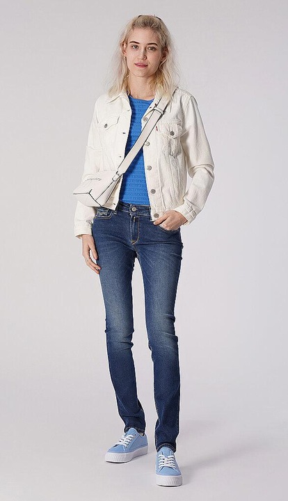Actual product image Replay Skinny Fit HYPERFLEX NEW LUZ Jeans (W27/L32)