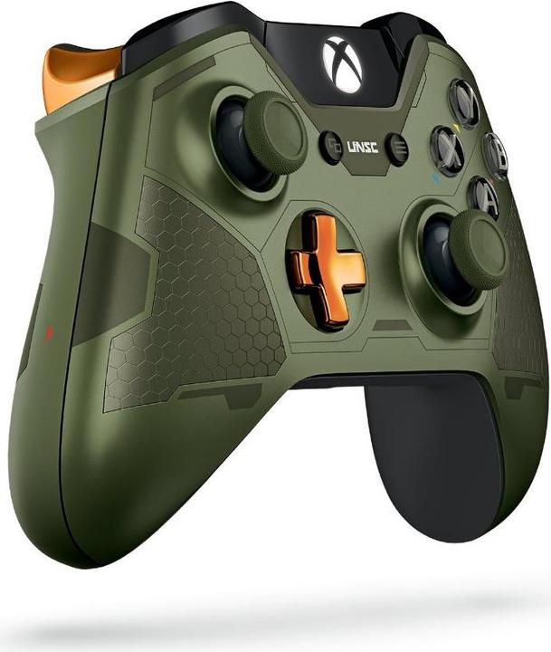 Produktbild Microsoft Xbox One Wireless Controller - Halo 5 Master Chief Limited Edition (Xbox One S, Xbox One X, Xbox Series S, Xbox Series X)
