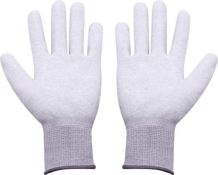 Actual product image Quadrios ESD glove size: L polyamide, polyurethane (L)