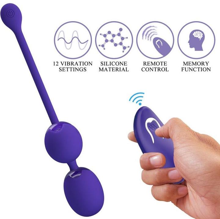 Actual product image Pretty Love Willie Youth Remote Control & Violet Vibration