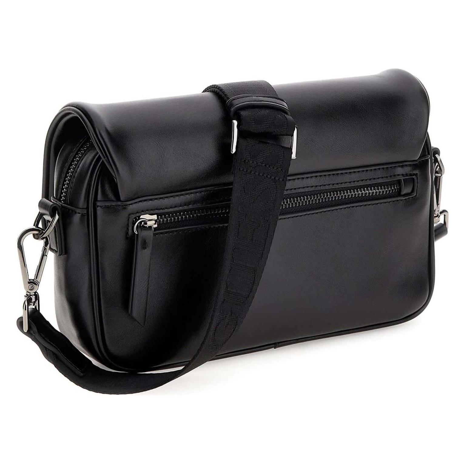 Guess, Herren, Handtasche, Boston Messenger, Schwarz