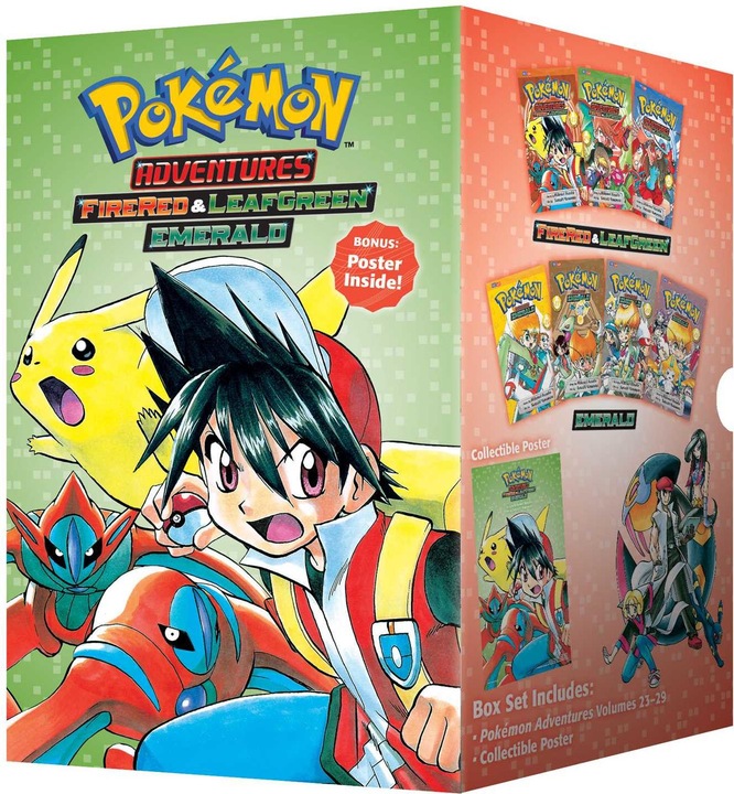 Immagine prodotto Pokémon Adventures Fire Red & Leaf Green / Emerald Box Set