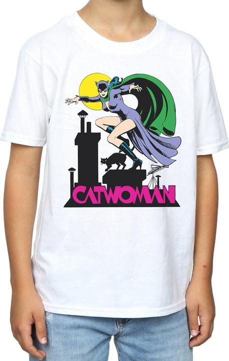 Produktbild Catwoman Text Logo TShirt Jungen (140, 146)