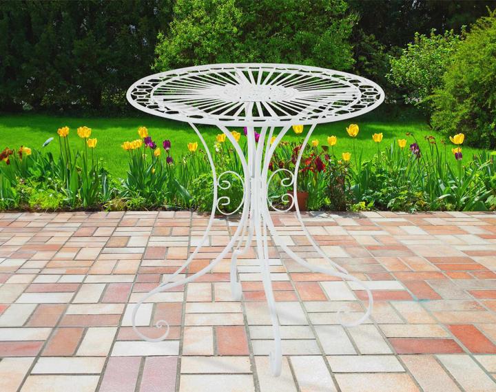 Image du produit CLP Table Hari, blanc (70 x 73 cm)