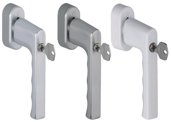 Productafbeelding Hoppe Afsluitbare raamkrukken SecuForte 0700S/UD9020 Hamburg
