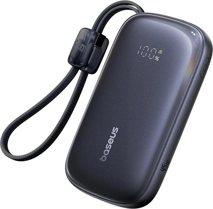 Actual product image Baseus EnerFill FC21 QPow3 Ultra, 20000mAh, 45W, QC + PD, Black (20000 mAh, 45 W)
