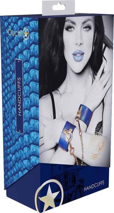 Actual product image Ouch! Florence Collection - Handcuffs - Blue