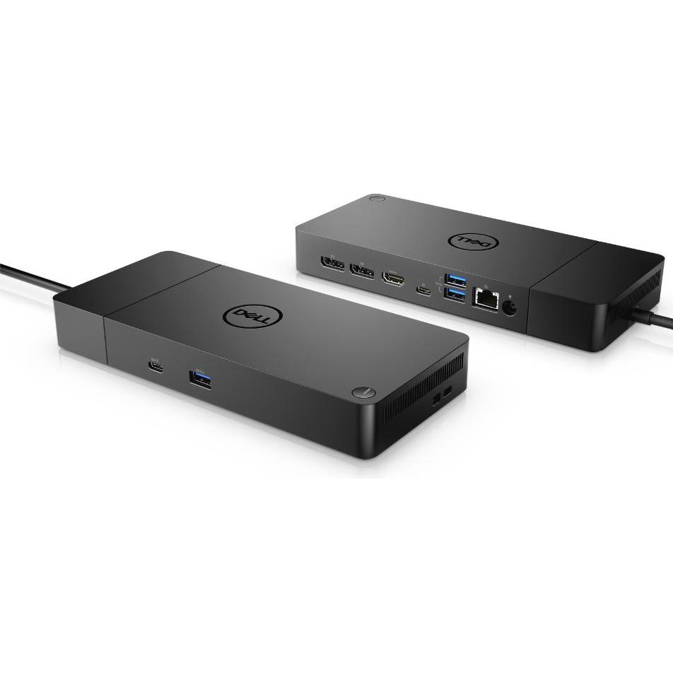 Dell WD19S-130W Wired USB 3.2 Gen 2 (3.1 Gen 2) Type-C Black (USB-C), Dockingstation + USB Hub, Schw