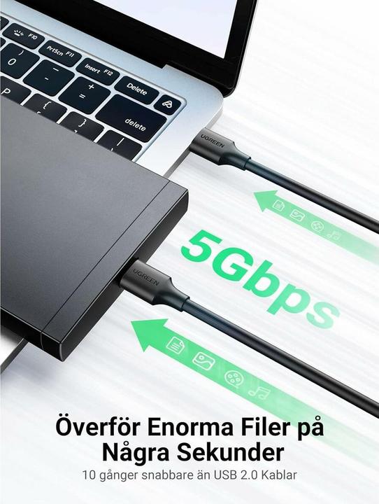 Actual product image Ugreen Gigabit Ethernet Adapter (USB-C 3.1 Gen 1, RJ45 (1x))