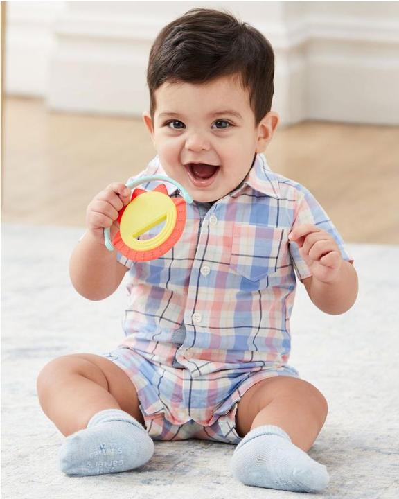 Actual product image Skiphop Silver Lining Cloud Teethe & Play Toy Sun