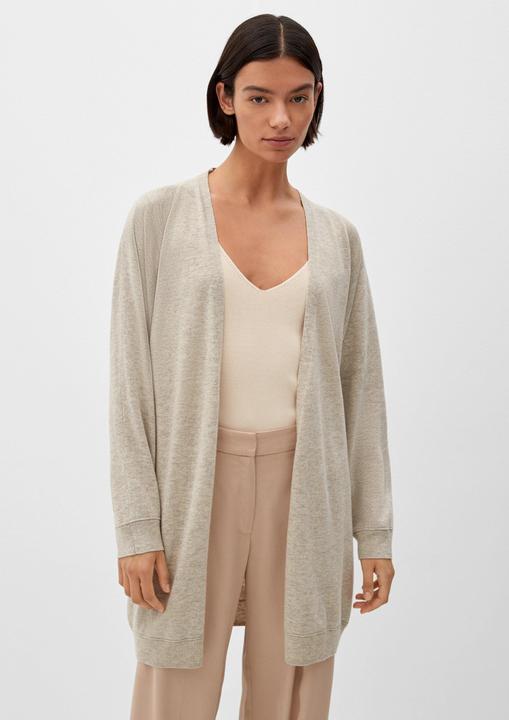 Produktbild s.Oliver Strickjacke Cardigan aus Wollmix (L)