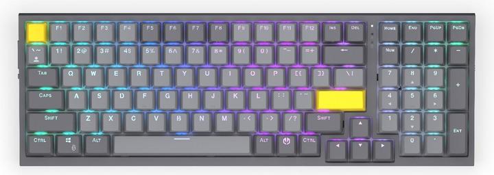 Endorfy Celeris 1800 (grau, US-Layout, Yellow by Gateron) (US, Kabelgebunden)