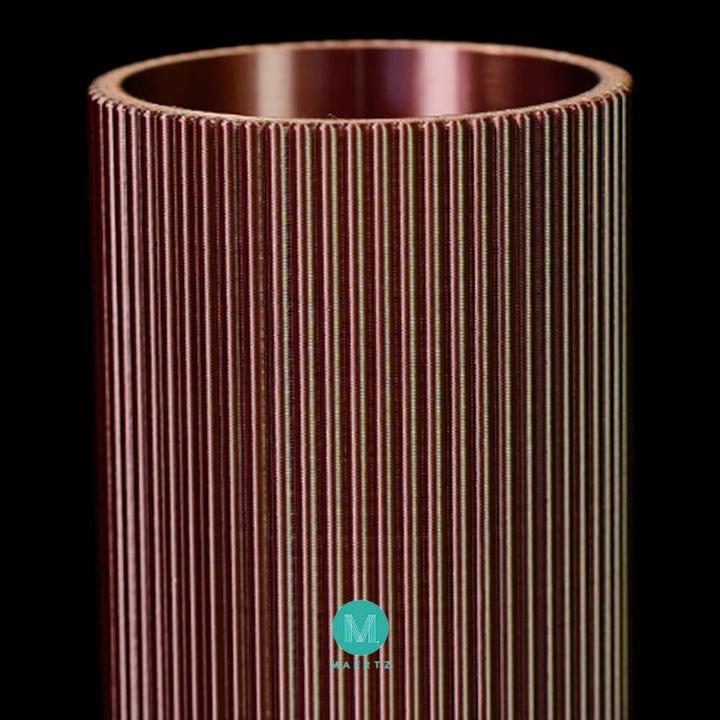 Produktbild Maertz PMMA-1022-006 PMMA-1022-006 Filament PLA-Seide Seidig glänzend 1.75 mm 10 (PLA, 1.75 mm, 1000 g, Gold, Schwarz, Rot)