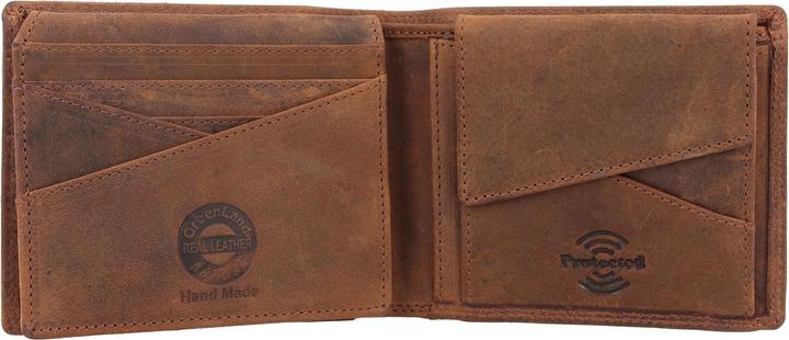 Immagine prodotto Greenland Nature Portafoglio Montenegro RFID in pelle 12,5 cm