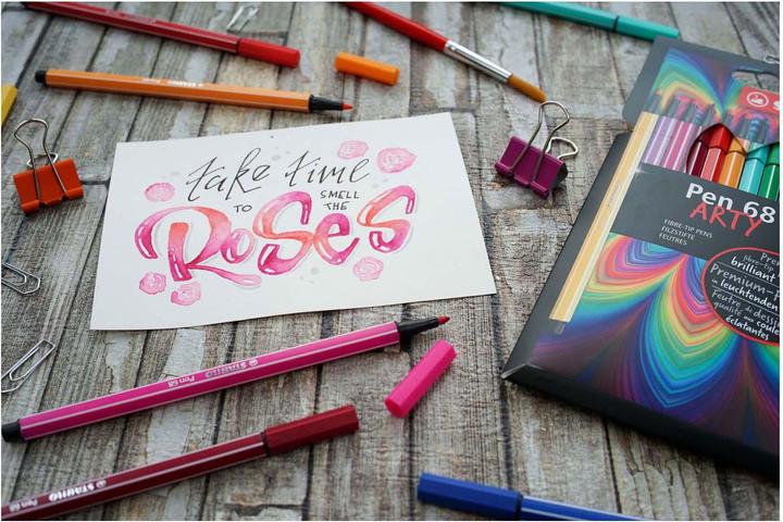 Produktbild STABILO Pen 68 24er Kartonetui Arty (Mehrfarbig, 24 x)