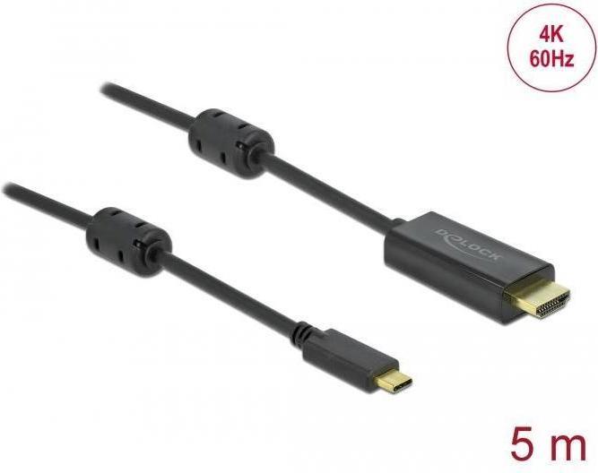 Image du produit Delock USB Typ C — HDMI (Typ A) (5 m)