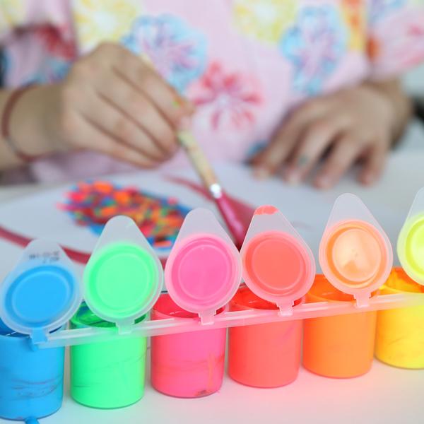 Actual product image Primo Tempera colors Fluo 25 ml, Multicolor (25 ml)